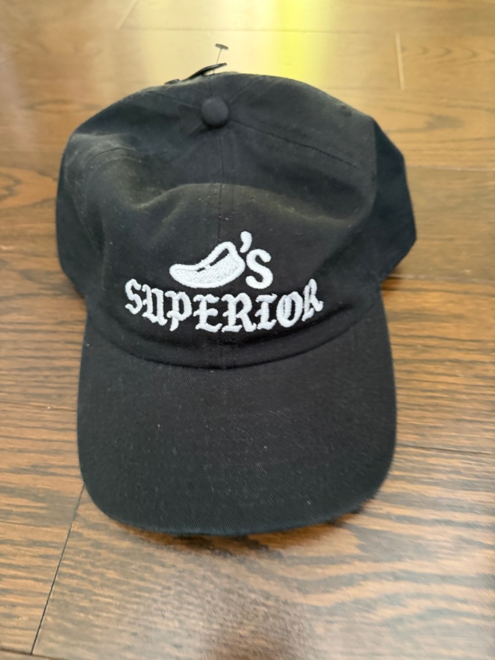 Chili’s Superior Embroidered Black Baseball Cap